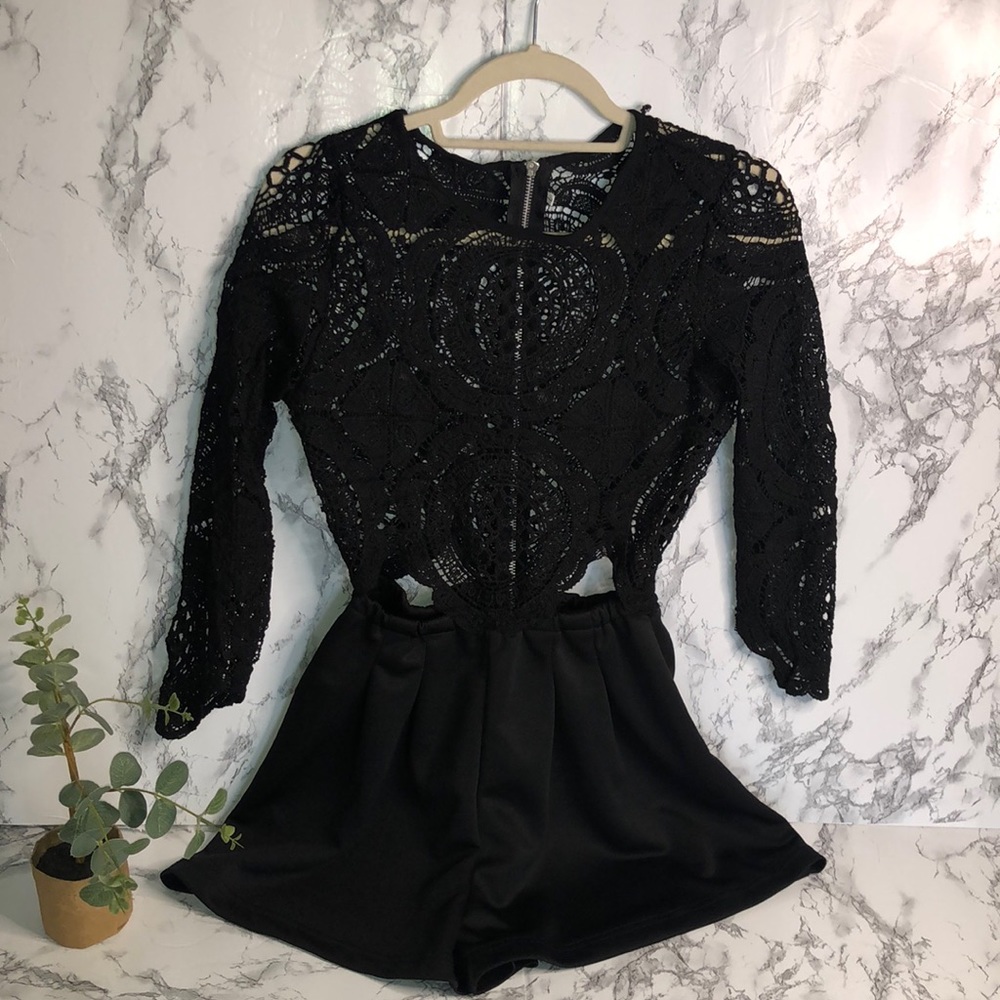 Ladies Sexy Cut-out romper Size L